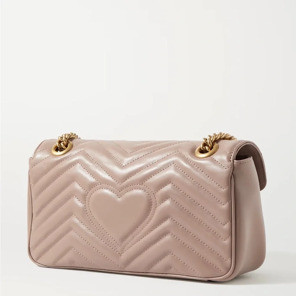 ✨ NEW GUCCI GG Marmont small quilted leather shoulder bag - Picture 7 of 10
